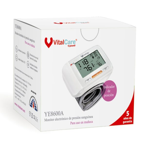 Baumanómetro Digital Para Muñeca YE8600A - Imagen 5