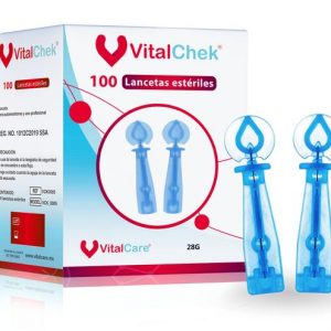 Lancetas VitalChek 100 Piezas