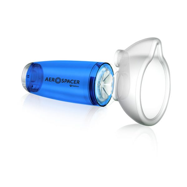 Aerocámara Premium Aerospacer con Mascarilla y Boquilla – Adulto - Imagen 2