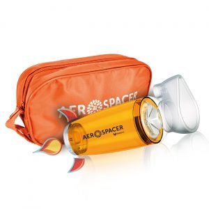 Aerocámara Premium Aerospacer con Mascarilla – Lactante