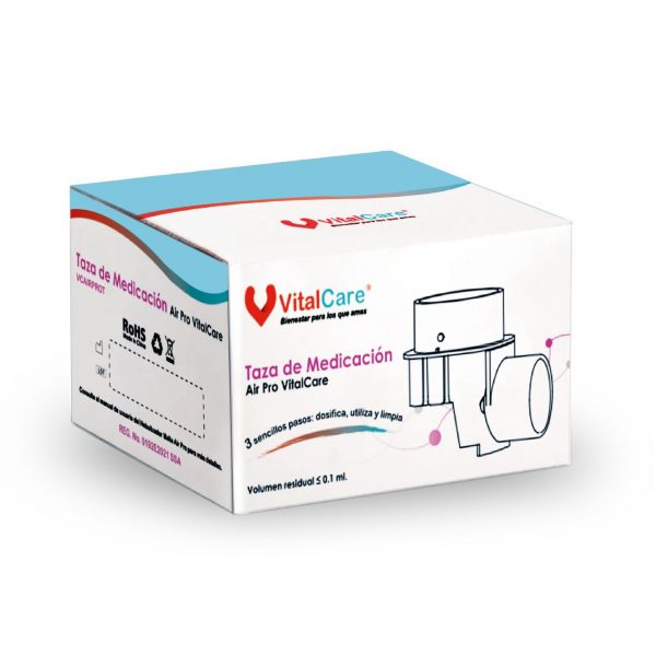 Taza De Medicación Para Nebulizador De Malla AirPro - Imagen 2