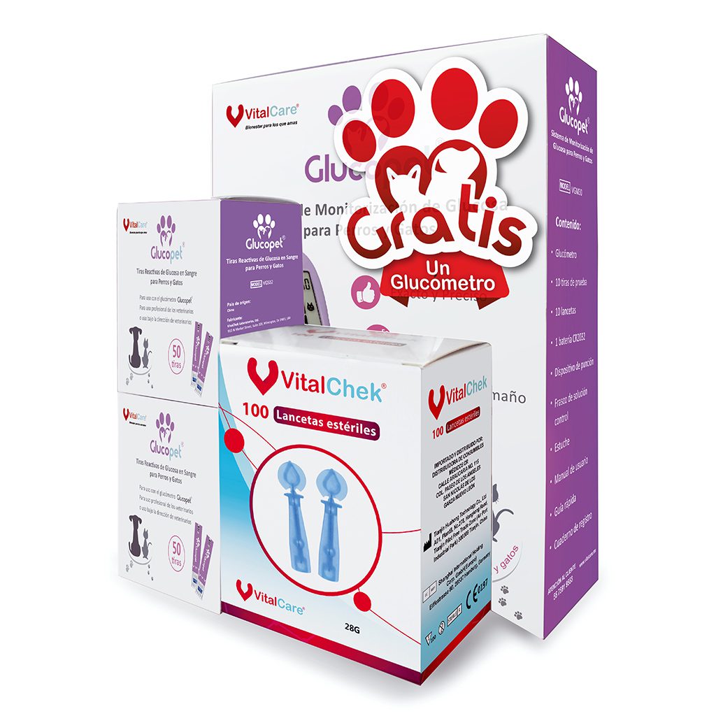 Glucopet Kit – Glucómetro Veterinario