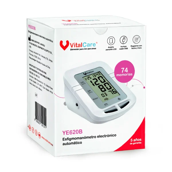 Baumanómetro Digital De Brazo – YE620B - Imagen 3