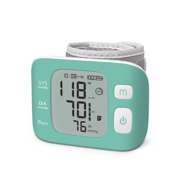 Baumanómetro Digital De Muñeca Colección Menta - YE8800AR - Imagen 2
